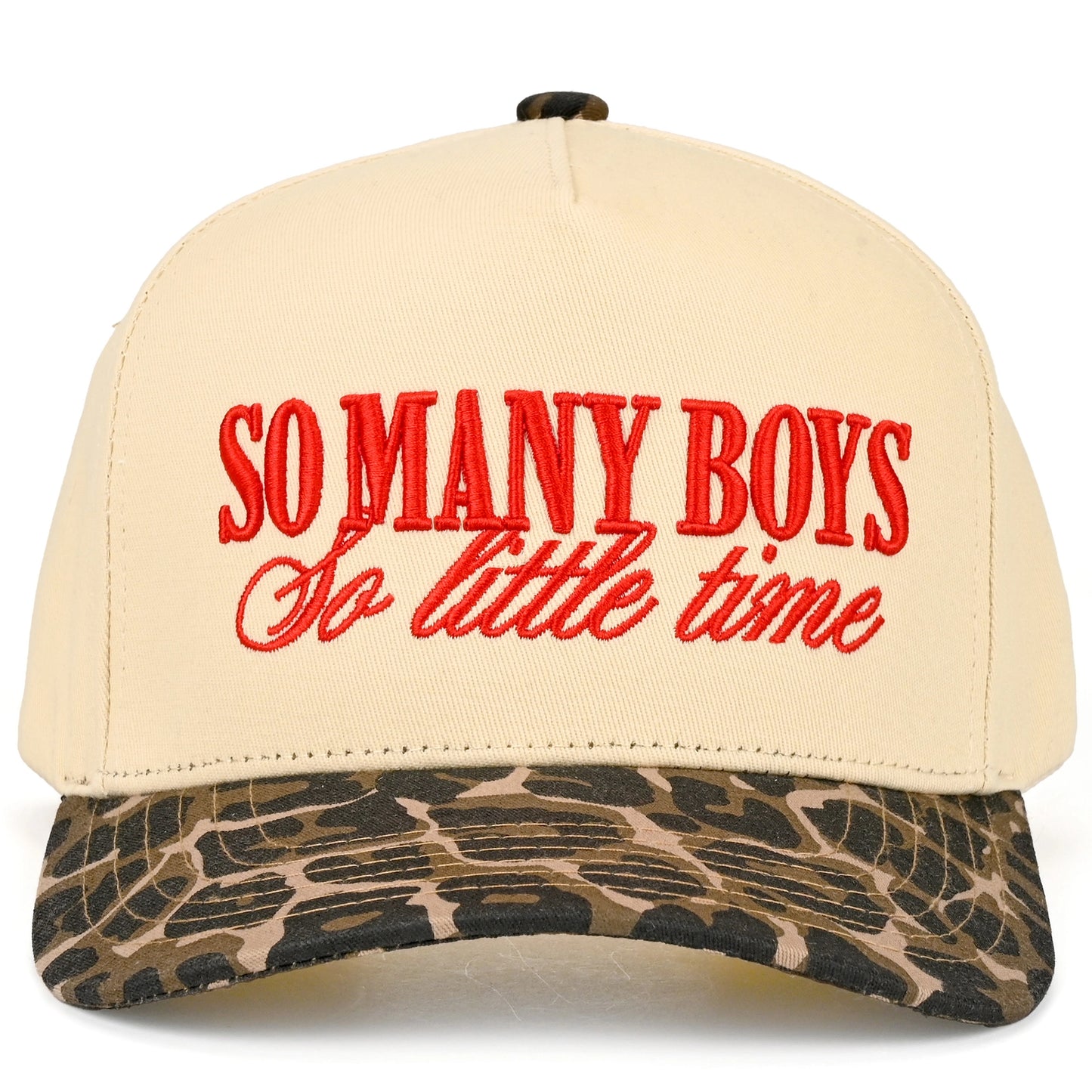 "So Many Boys, So Little Time" Trucker Hat
