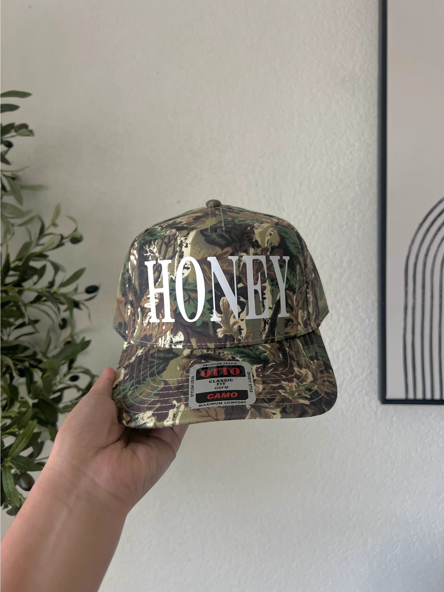 “Honey Camo” Trucker Hat