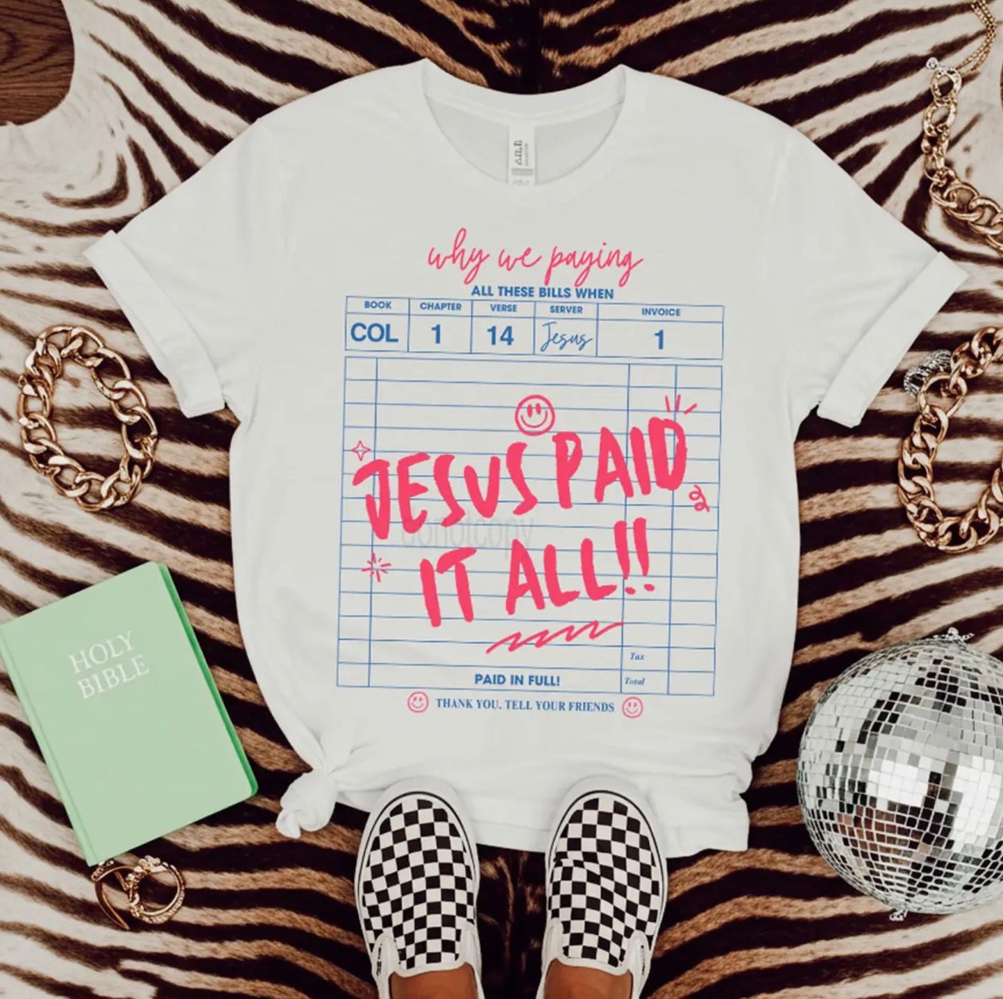 Jesus Paid It All Tee
