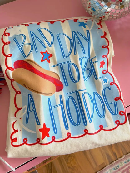 “Bad Day to Be a Hotdog” Tee