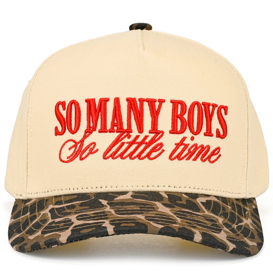 "So Many Boys, So Little Time" Trucker Hat