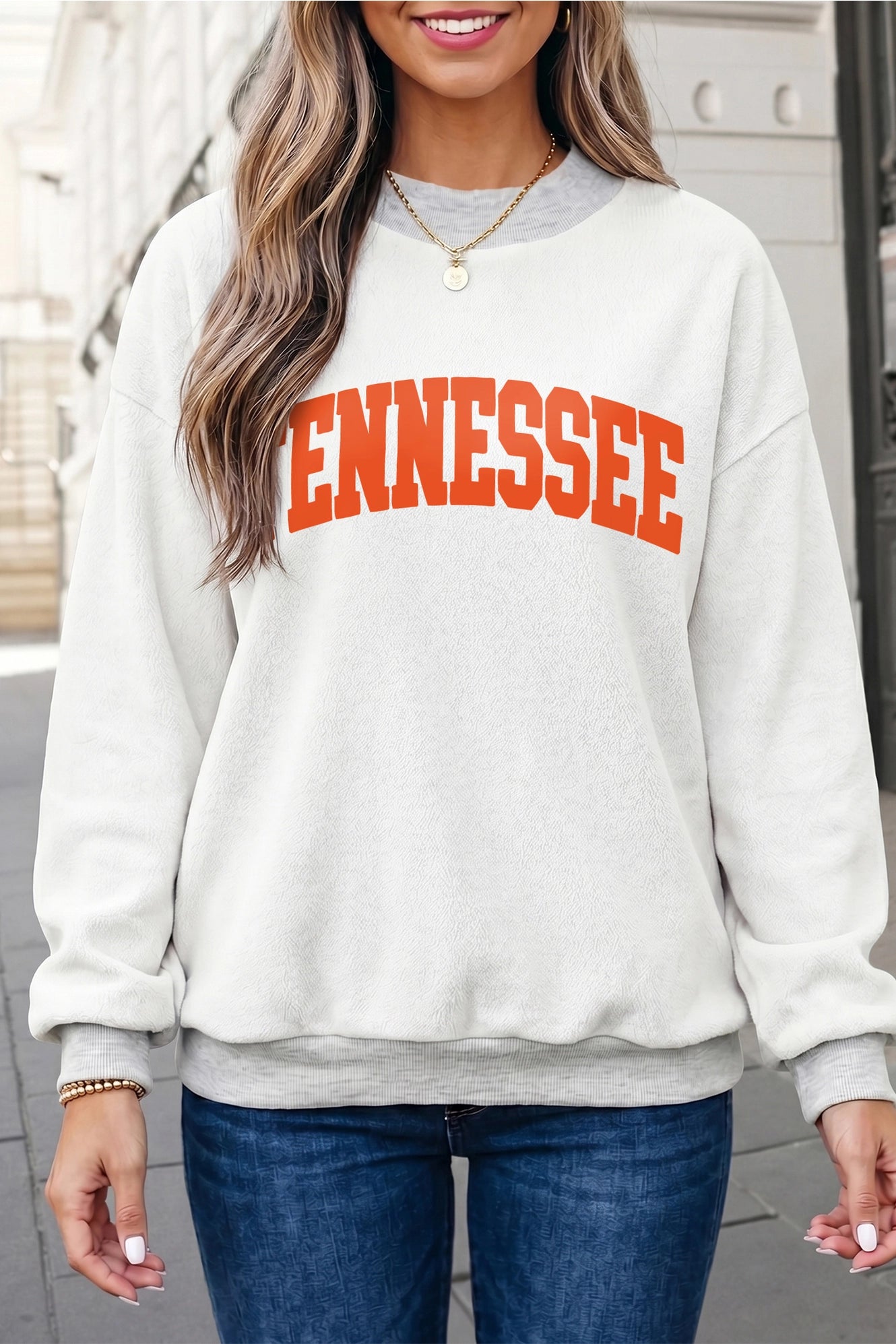 TN Reversible Mock-Neck Sweatshirt