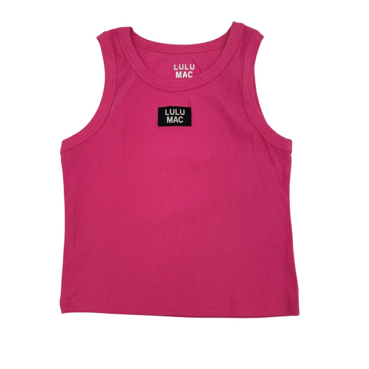 Lulu Mac OG Tank Hot Pink