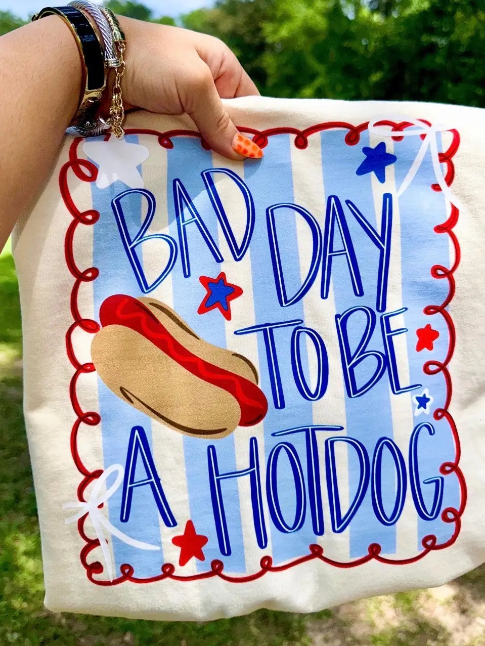 “Bad Day to Be a Hotdog” Tee