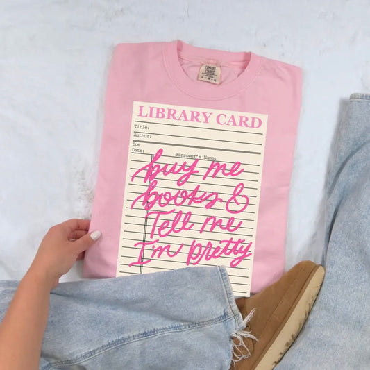 Buy Me Books Tee
