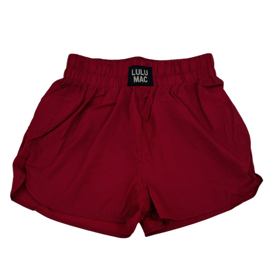 Lulu Mac Maroon Shorts
