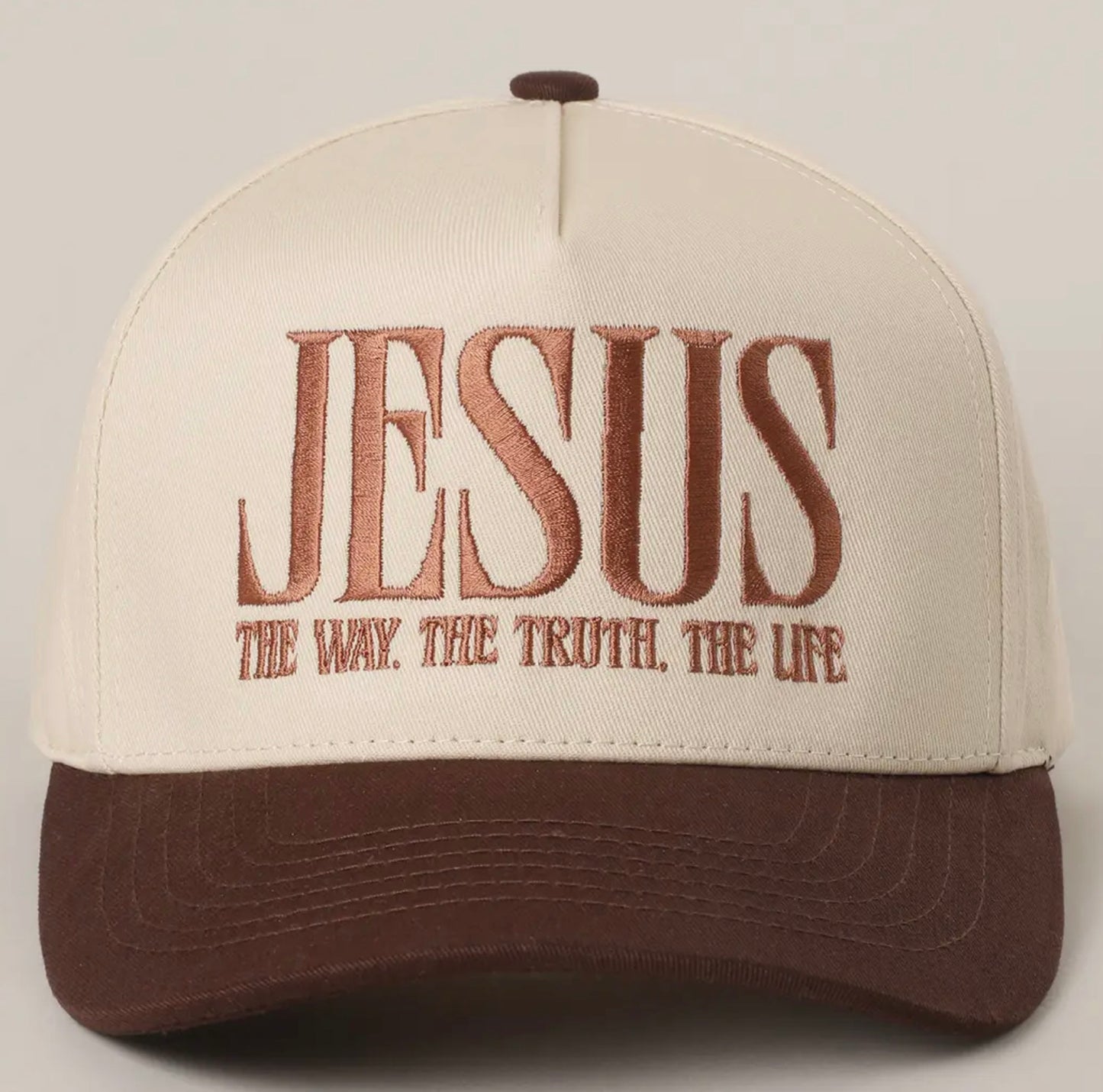 “Jesus: The Way, The Truth, The Life” Trucker Hat