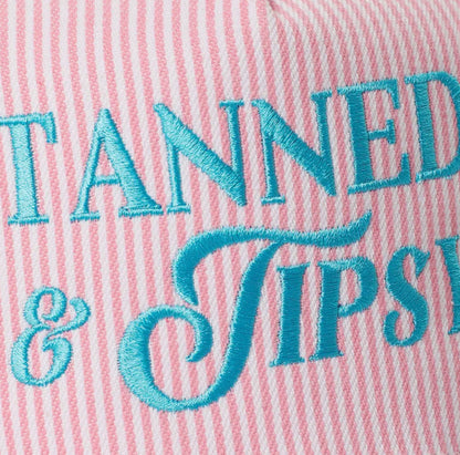 “Tanned & Tipsy” Trucker Hat