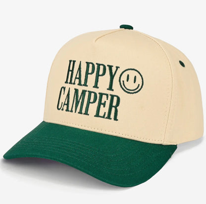 “Happy Camper” Trucker Hat