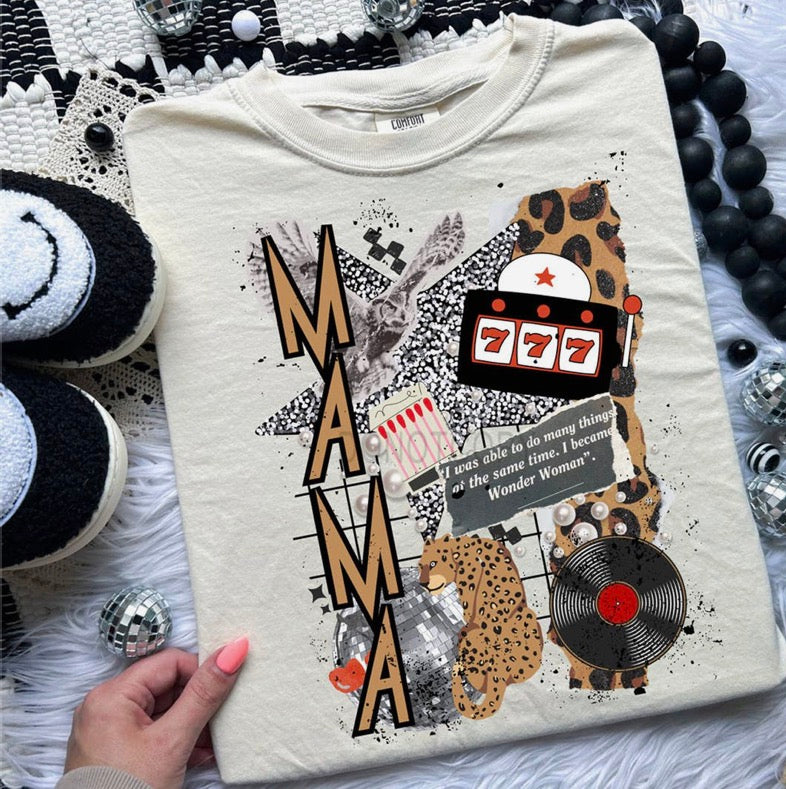 Mama Retro Graphic Tee