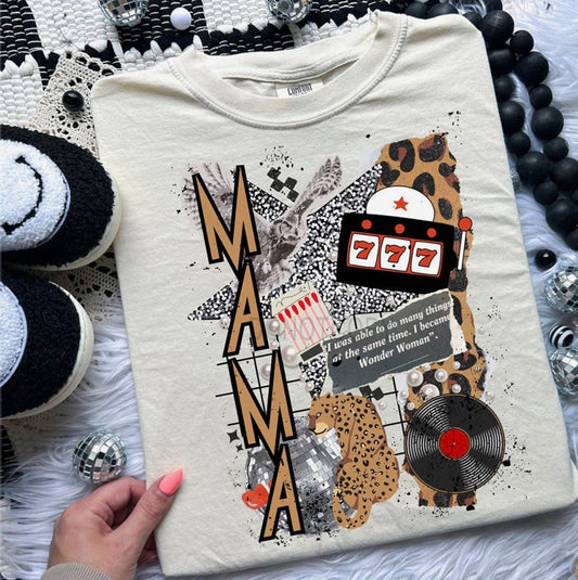 Mama Retro Graphic Tee