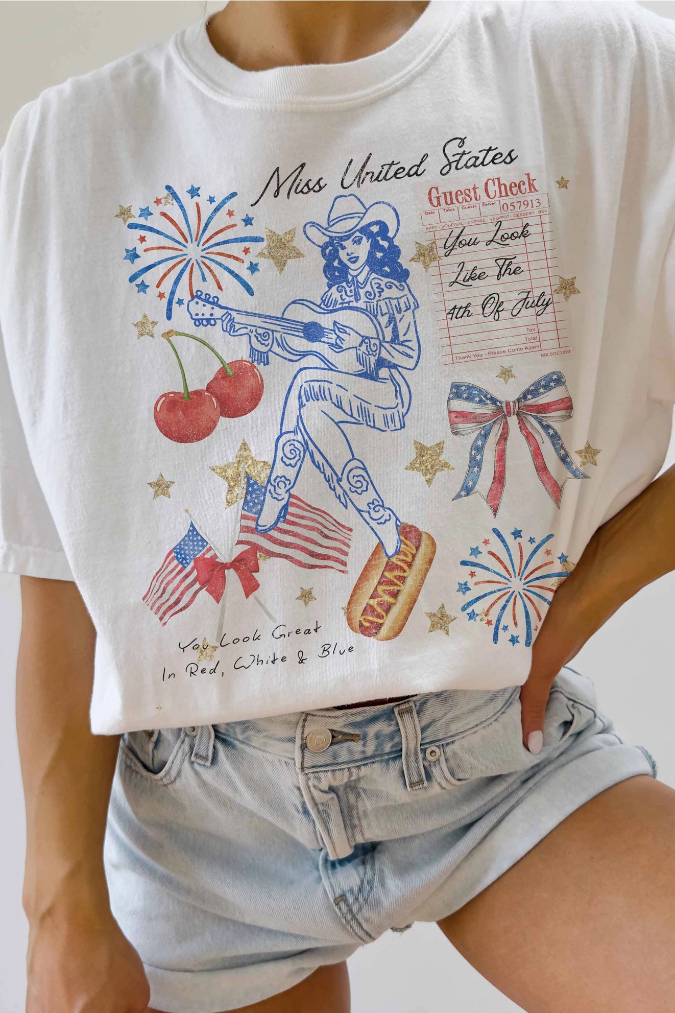 “Miss Americana” Oversized Tee